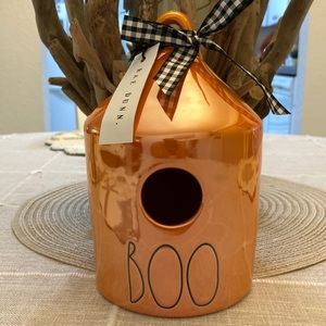 Rae Dunn Halloween BOO Birdhouse